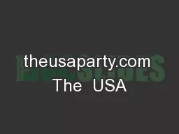 theusaparty.com The  USA