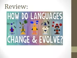 Review: Language	 Chapter 5 KI 4