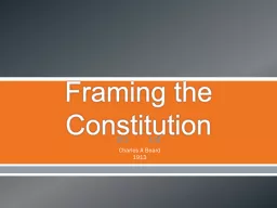 Framing the Constitution