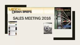 Sales Meeting 2016   Sales Strategies