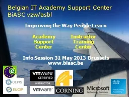Belgian IT Academy Support Center