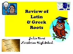Review of  Latin  & Greek