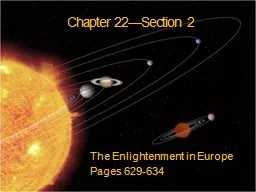 Chapter 22—Section 2 The