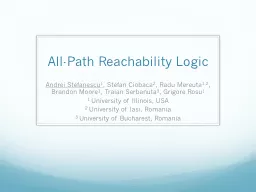 All-Path Reachability Logic