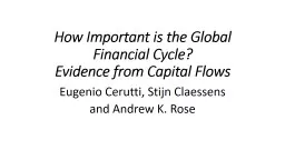 How Important is the Global Financial Cycle?