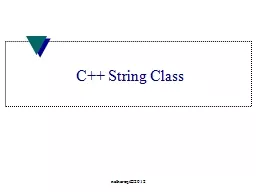 C   String Class nalhareqi©2012