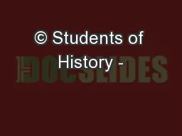 © Students of History -