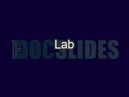 Lab #12 Molluscs  and Arthropods