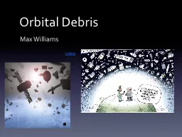 Orbital Debris 	Max Williams