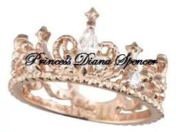 Princess  Diana Spencer ABOUT