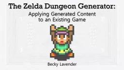 The Zelda Dungeon Generator