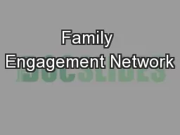 Family Engagement Network