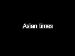 Asian times
