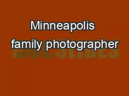 Minneapolis family photographer