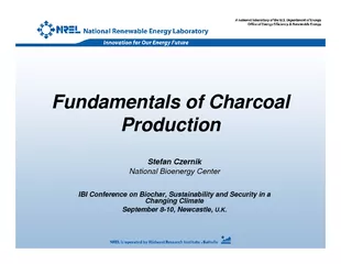 Fundamentals of Charcoal Production Stefan Czernik Nat