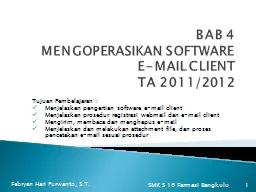 BAB 4  MENGOPERASIKAN SOFTWARE E-MAIL CLIENT