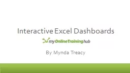 Interactive Excel Dashboards