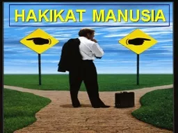 HAKIKAT MANUSIA Muwashafat