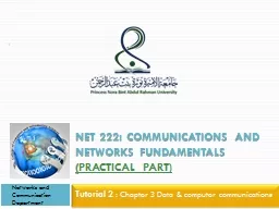 Net  222: Communications