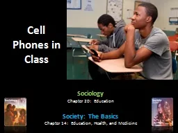 Cell Phones in Class Sociology