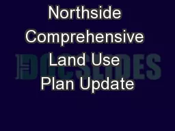 Northside Comprehensive Land Use Plan Update