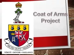 Coat of Arms Project What is a Coat of Arms?