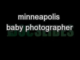 minneapolis baby photographer