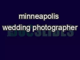 minneapolis wedding photographer