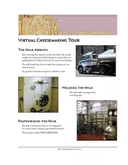ella Cheesemaking Virtual Tour V C T T M A Each mornin