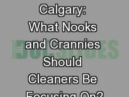Airbnb Cleaning Calgary: What Nooks and Crannies Should Cleaners Be Focusing On?