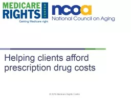Helping clients afford prescription drug costs