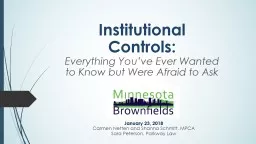Institutional  Controls: