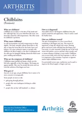 Chilblains What are chilblains Chilblains are an injur