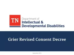 Grier Revised Consent Decree