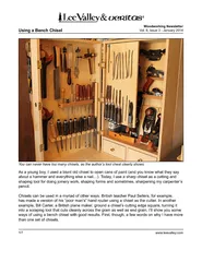Using a Bench Chisel Woodworking Newsletter Vol