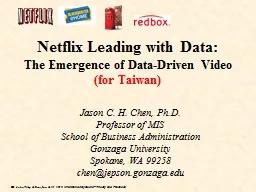 Netflix Leading with Data:
