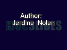 Author:   Jerdine  Nolen
