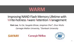 Improving  NAND Flash Memory