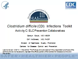 Clostridium difficile  (CDI)