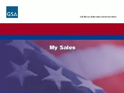 My Sales www.mysales.fss.gsa.gov