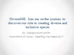 DiversiME :  Join me on the journey to discover our role in creating diverse and inclusive