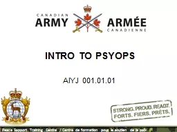 Intro to  psyops AIYJ  001.01.01