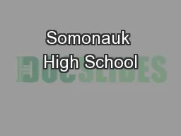 Somonauk High School
