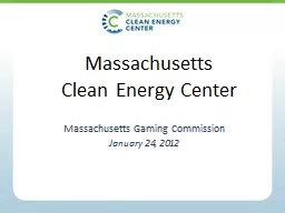 Massachusetts  Clean Energy Center