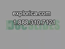 explorica.com   1.888.310.7121