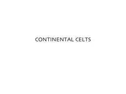 CONTINENTAL CELTS ogham Continental Celts