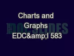 Charts and Graphs EDC&I 583