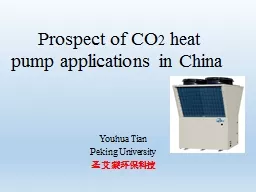 Prospect  of CO 2   heat