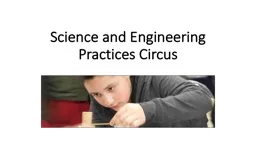 Science and Engineering Practices Circus
