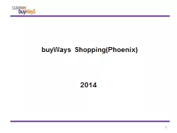 buyWays  Shopping(Phoenix)